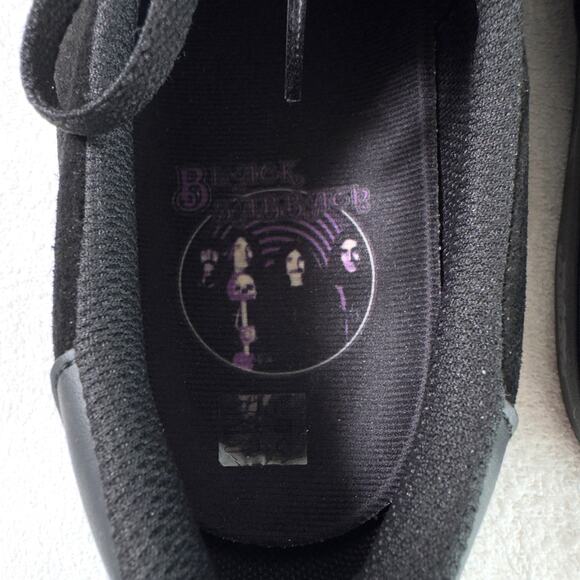 Lakai x Black Sabbath Riley III Black Suede Skate Shoes Mens Size 14 NEW - Picture 11 of 14